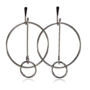 eSBe Sara Blaine Minimalist Inner Circle Earrings
